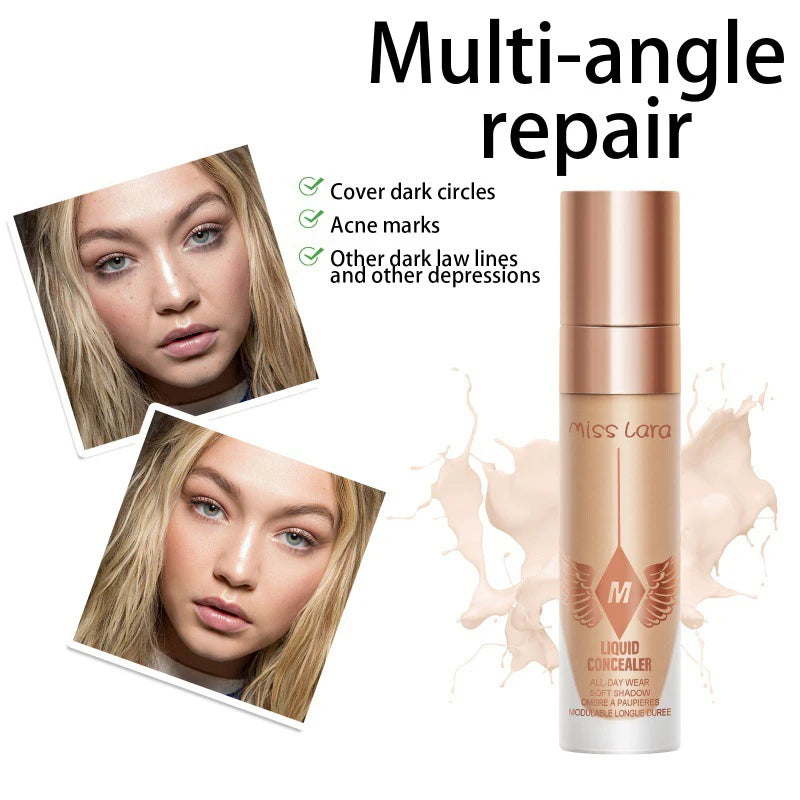 Silky Soft Corrector Concealer Full Coverage Waterproof Lasting Dark Circles Moisturizing Foundation Cream Base Makeup Cosmetics