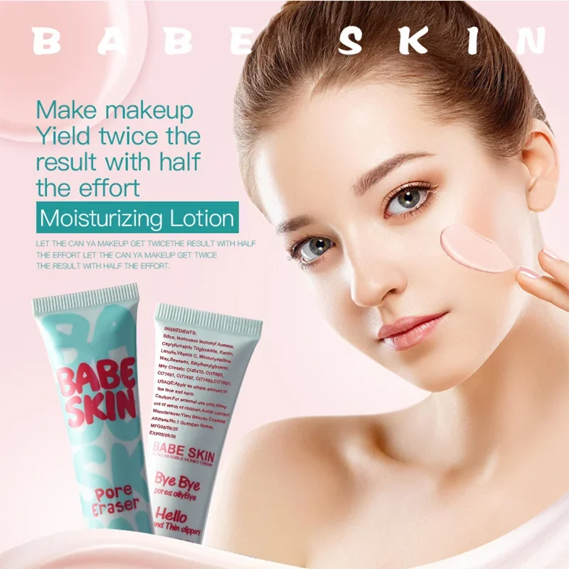 Babe Skin Instant Pore Eraser Primer Face Primer Makeup Waterproof Long Lasting