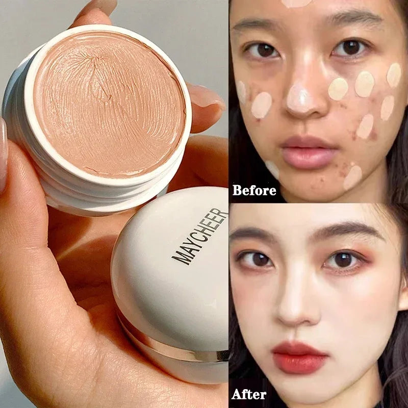 High Coverage Concealer Corrector Anti Dark Circle Freckle Waterproof Matte Foundation BB Cream for Face Makeup Base Cosmetics