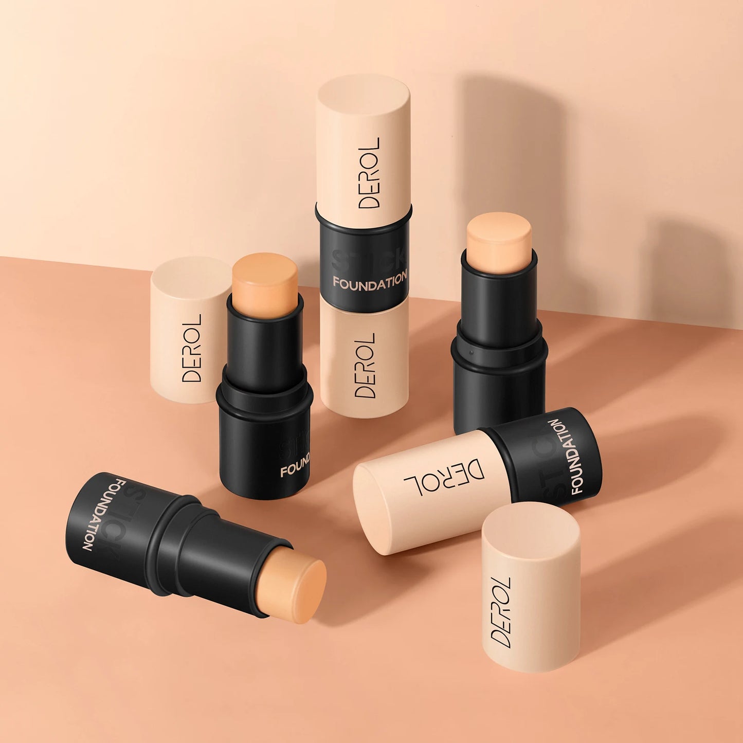 Concealer Foundation Make-up Stick Oil Control Natural Isolation Bb Cream Moisturizing Long-term Liquid Foundation Cosmetics