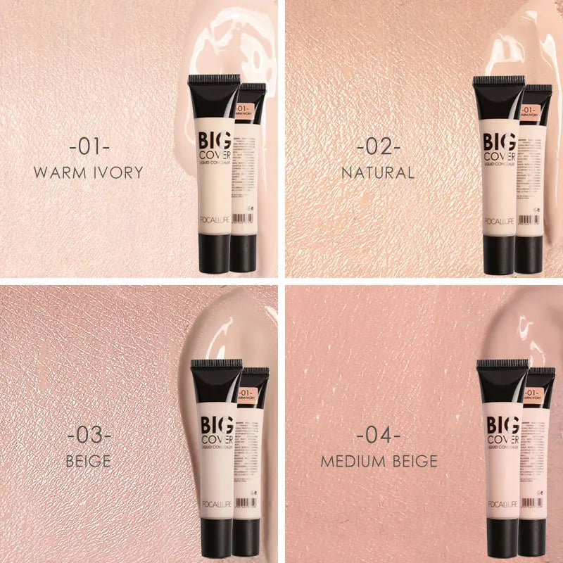 FOCALLURE Waterproof High Coverage Face Concealer Cream