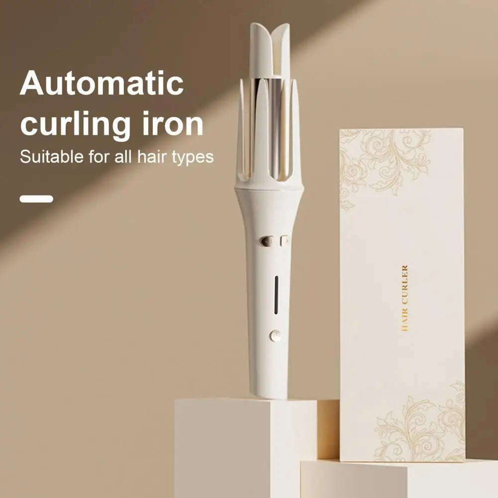 Automatic Hair Curling Iron Half-wrap Design Curler Professional 32mm Ceramic Hair Curling Iron with for Wavy for Women