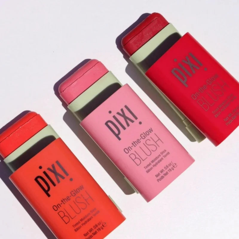 Pixi Blush Stick Multi-function Natural Cheek Blusher Tinted Cream Mositure Waterproof Long-Lasting Rendering Skin Tone