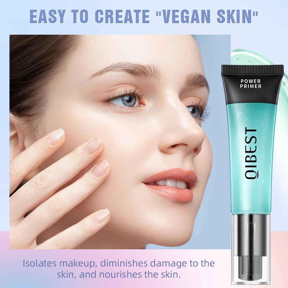 Power Grip Primer Colorless Gel-Based Hydrating Face Primer Evens Skin Makeup Base Invisible Pore Smoothing Lasting Make Up