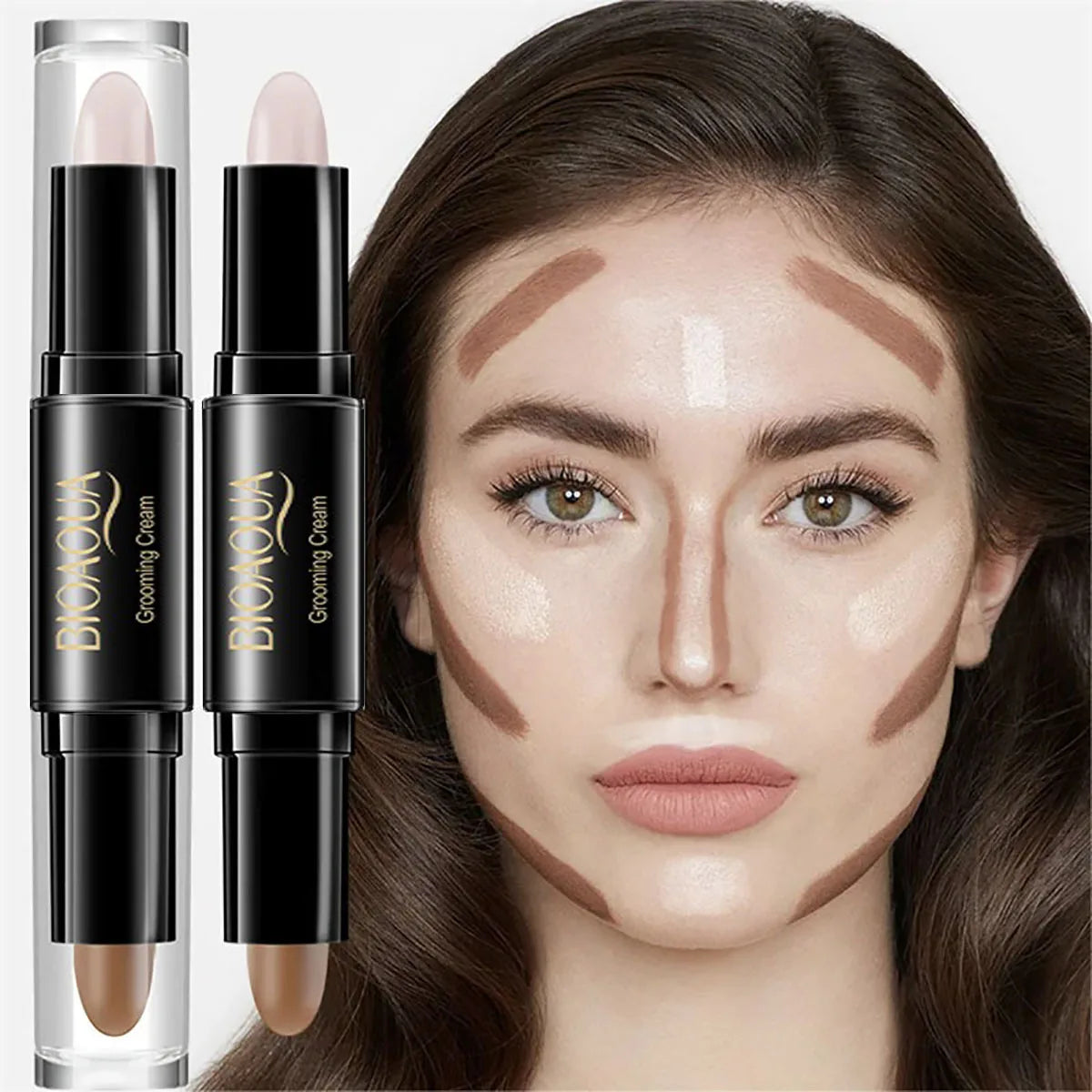 Face Foundation Concealer Pen Long Lasting Dark Circles Corrector Contour Concealers Stick Cosmetic Makeup