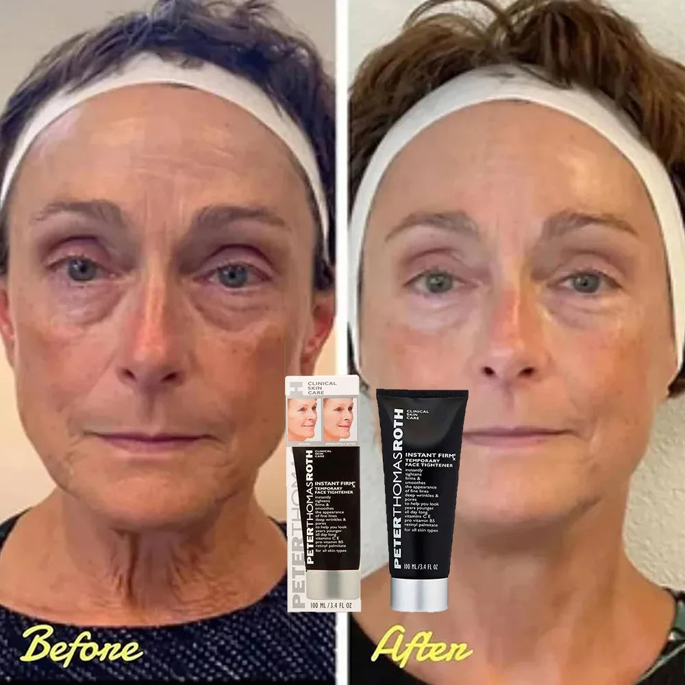 Instant Firm Anti-Aging Face Cream Temporary Face Tightener Firm and Smooth the Look of Fine Lines Deep Wrinkles and Pores