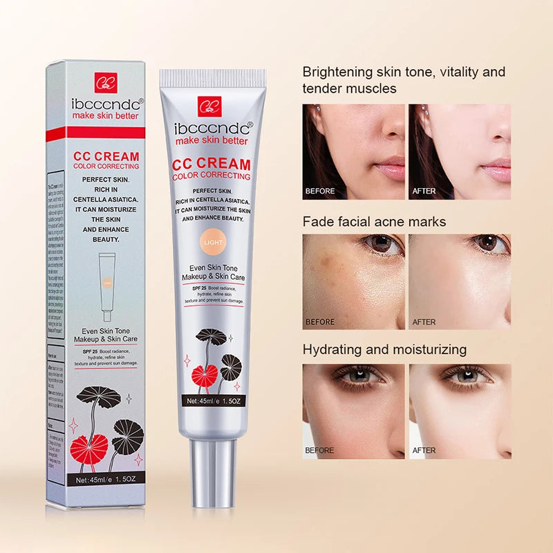 Foundation  Waterproof Long Lasting Invisible Pores Brighten bb Cream Korean Makeup