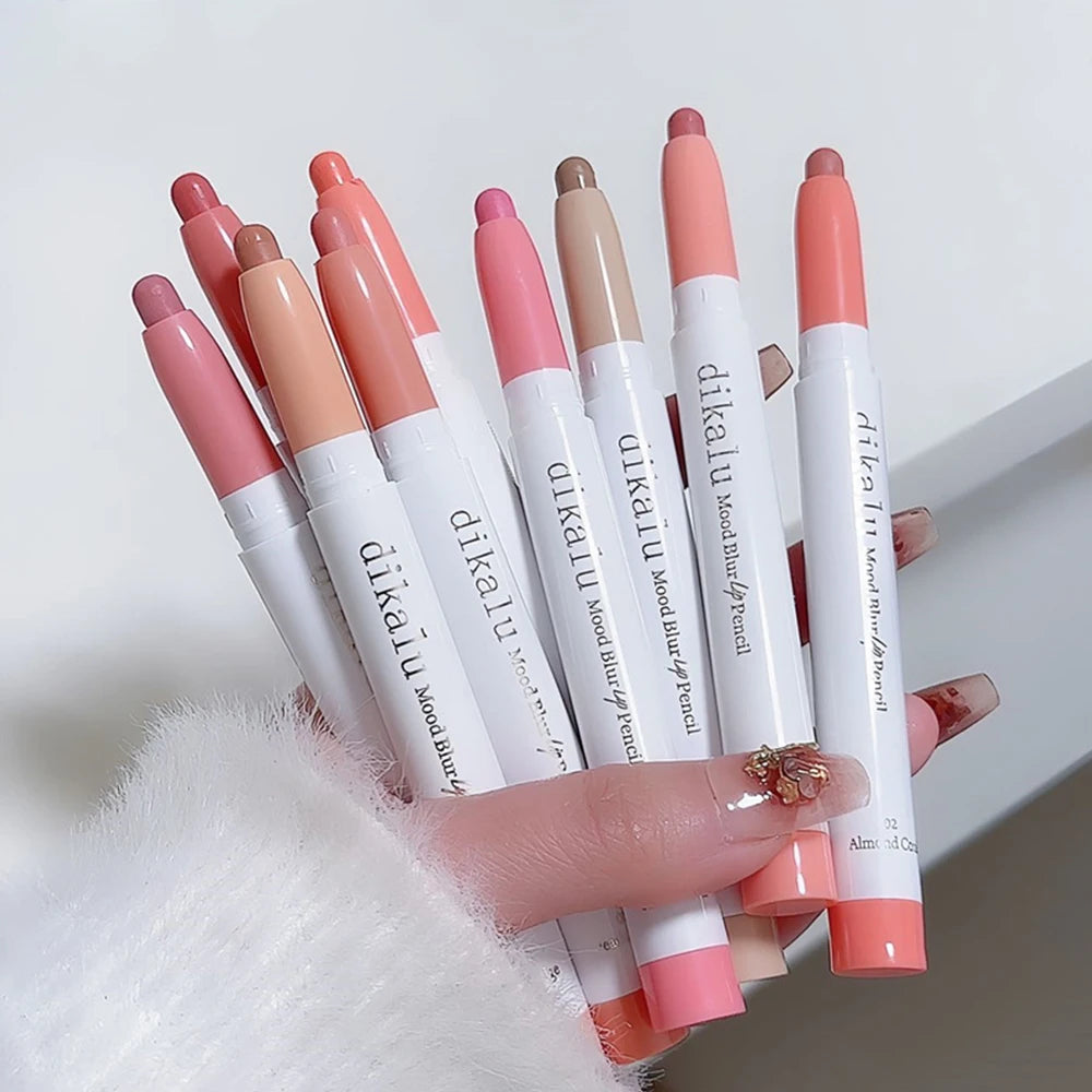 Matte Nude Pink Lip Liner Pencil Natural Soft Whitening Makeup Lasting Waterproof Lipstick Crayon Pen Lip Contouring Cosmetics