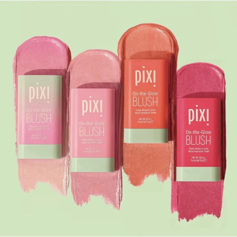 Pixi Blush Stick Multi-function Natural Cheek Blusher Tinted Cream Mositure Waterproof Long-Lasting Rendering Skin Tone