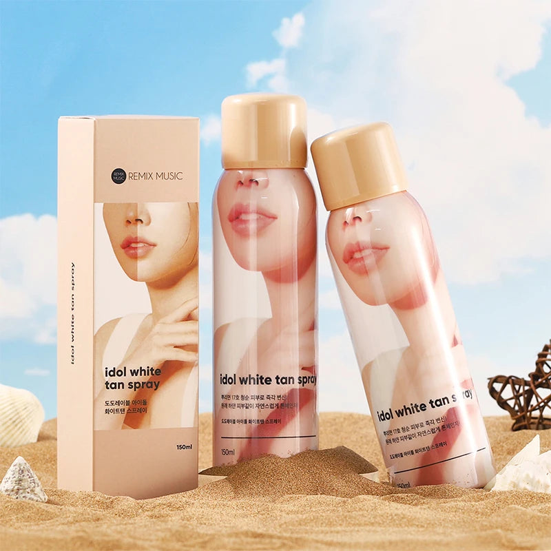 Body Whitening Bare Face Cream Tanning Spray Foundation Concealer Moisturizing Bb Cream Face Tone-up Spray Korea