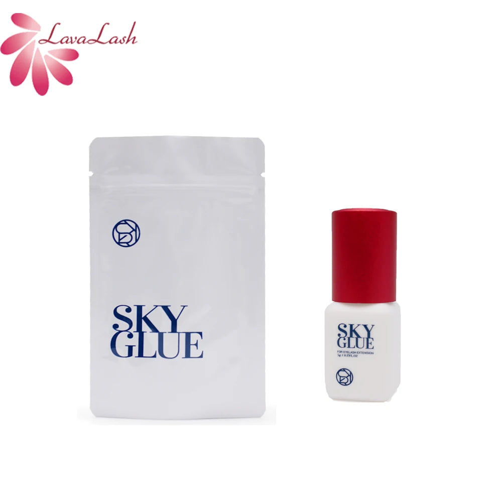 Korea Sky S+ Glue 1s Fast Dry Strong Eyelash Extension Glue Retention 6-7 Weeks No Irritation False Lash Adhesive