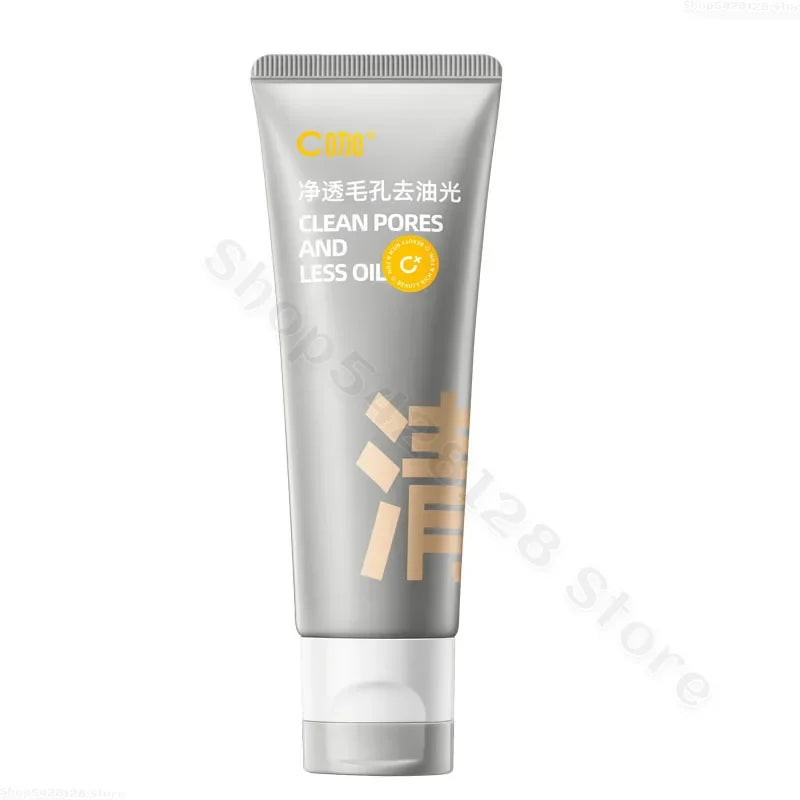 Amino Acid Double-tube Cleanser Oil Control Moisturizing Gentle Cleansing Shrinking Pores Improving Dry Skin Facial Cleanser