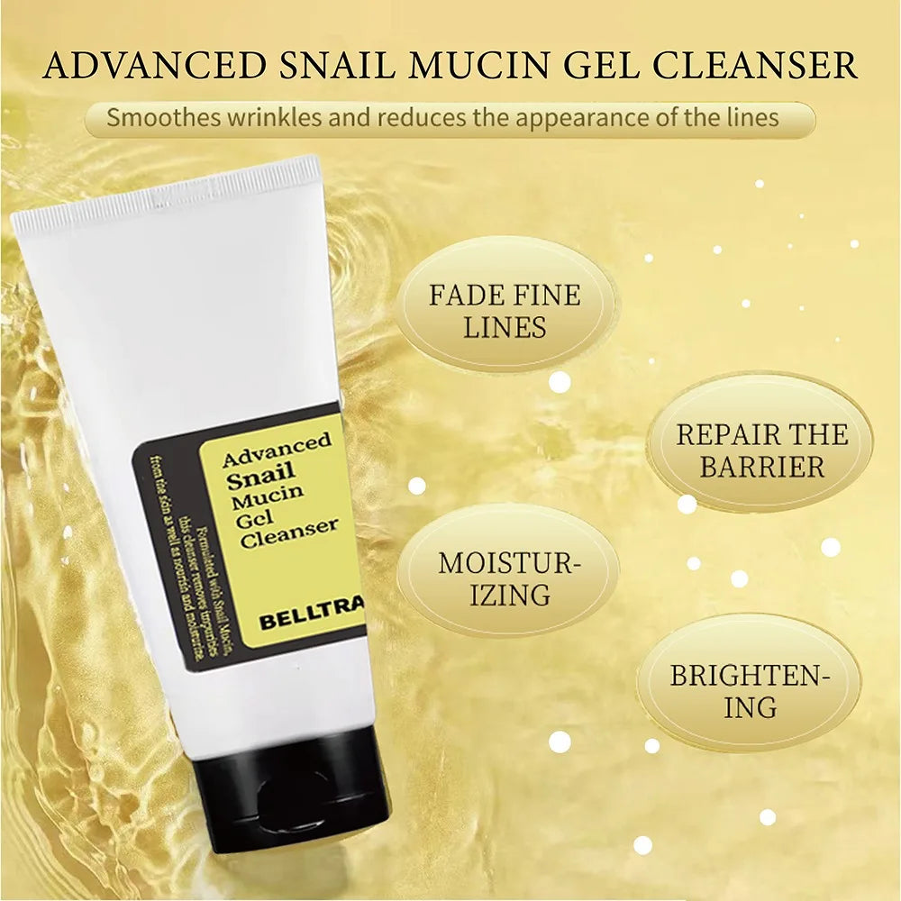 Snail mucin 96% authentic skin care facial moisturizing snail essence fades fine lines repair essence tightens the face