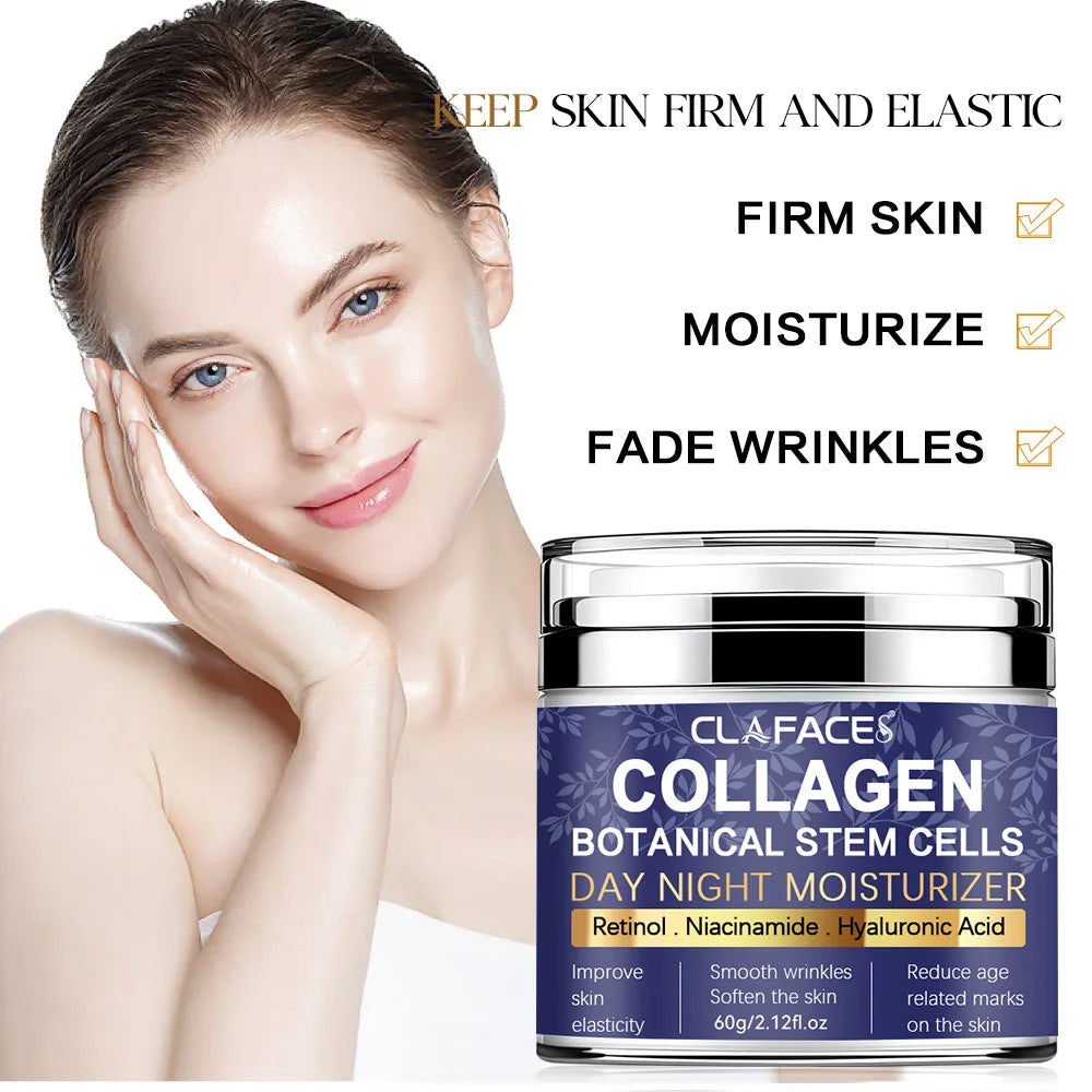 Face Cream Hyaluronic Acid Collagen Face Cream Facial Care Anti Wrinkle Moisturizing Face Cream Anti Aging Night Creams