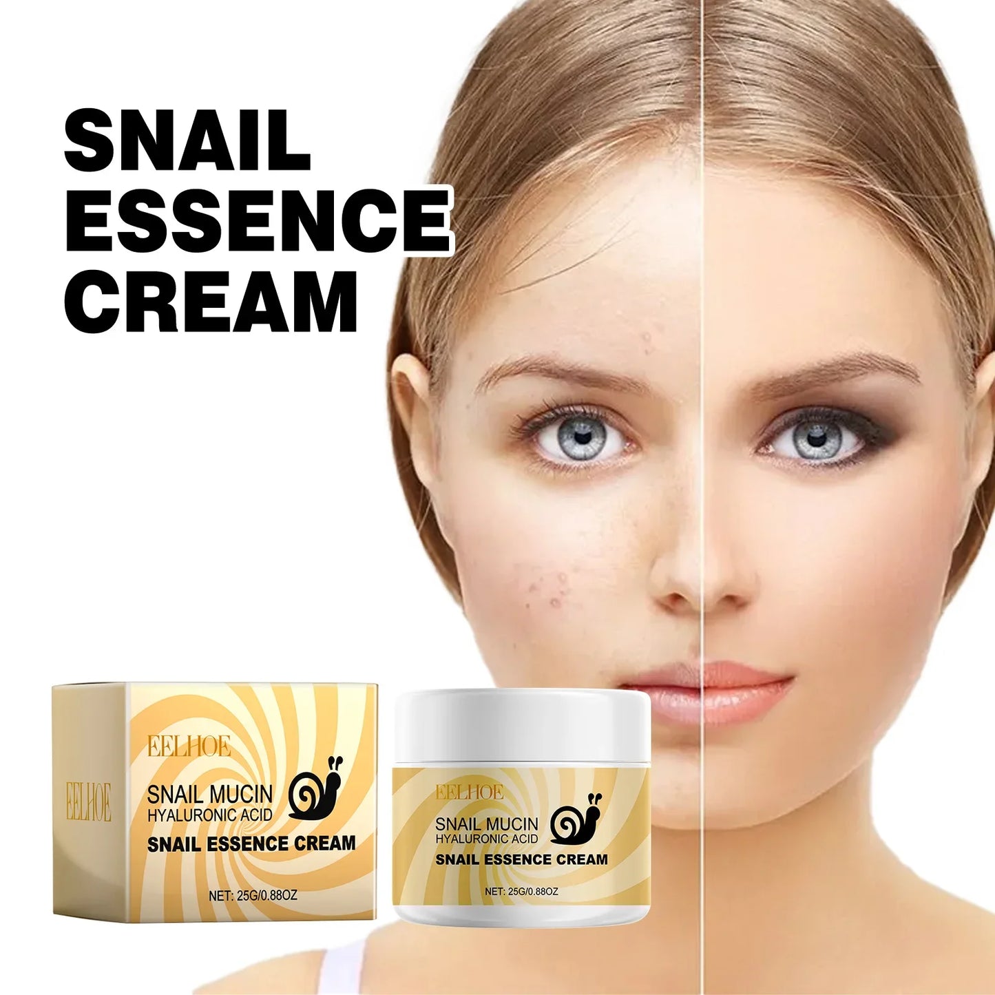 Anti Wrinkle Cream Snail Serum Face Moisturizer Anti Aging Face Lifting Nourishing Repair Snail Cream Korean Original Essence