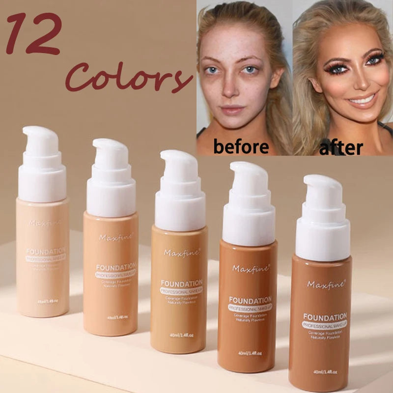 Foundation Cream Oil-Control BB Cream Matte Base Brightening Concealer Lasting Full Coverage