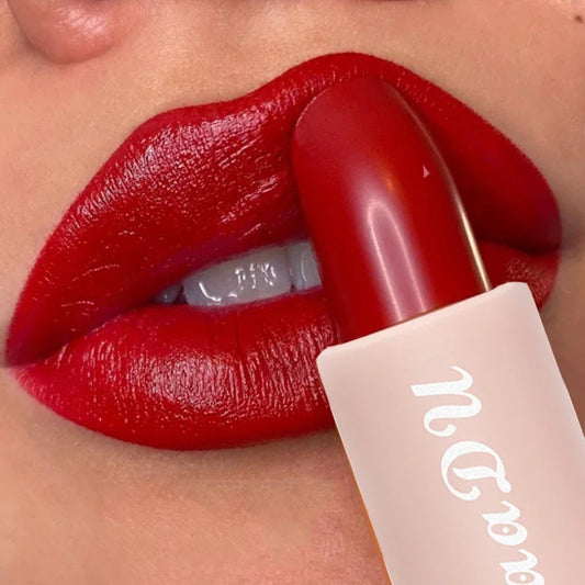 Matte Nude Lipstick Waterproof Long Lasting Non-stick Cup Sexy Red Pink Velvet Lipsticks Women Makeup Cosmetic 15 Colors