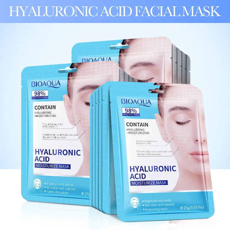 BIOAQUA Retinol Collagen Firming Facial Masks Hydrating Brightening Moisturizing Face Mask Facial Skin Care Products