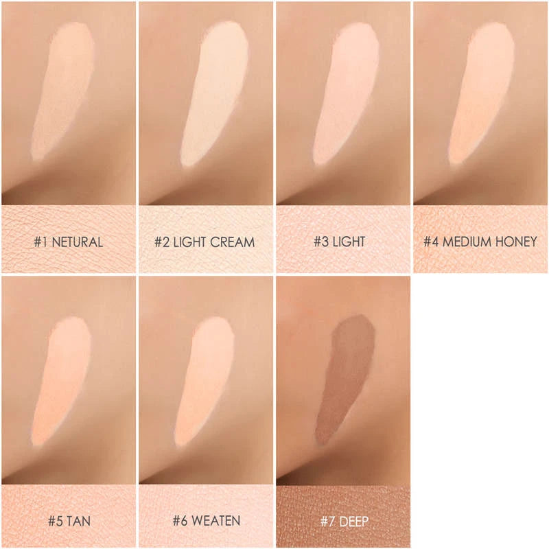 FOCALLURE Face Concealer Full Coverage Oil Control Base Waterproof Moisturizing Liquid Foundation Makeup For Women's Cosmetics