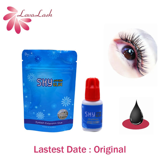 5g Korea Sky S+ Glue 1s Fast Dry Strong Eyelash Extension Glue Adhesive  Retention 6-7 Weeks No Irritation False Lash Glue