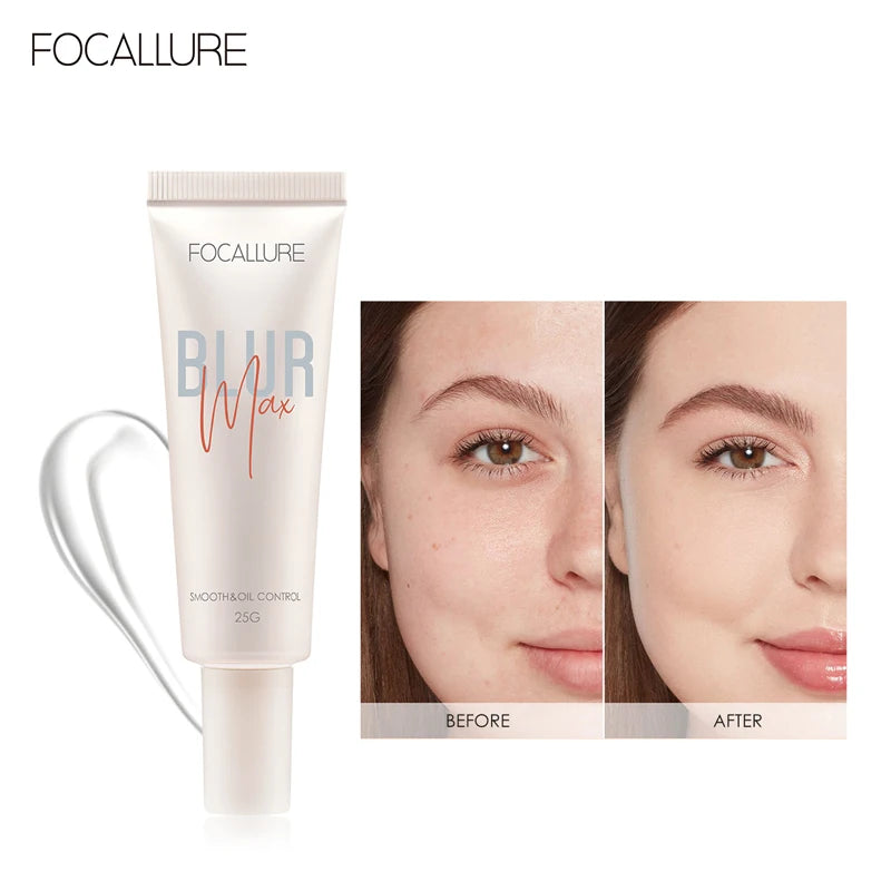 FOCALLURE Makeup Primer Oil Control Face Base Invisible Pores Cream Before Makeup Moisturizing Foundation Primer Cosmetics