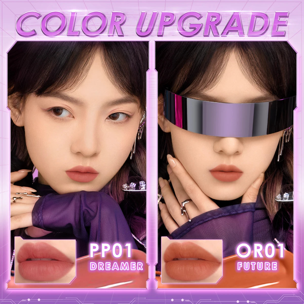 FOCALLURE Airy Matte Liquid Lipstick Waterproof Longlasting Lightweight Lip Gloss Non-stick Cup Velvet Lip Tint Makeup Cosmetics