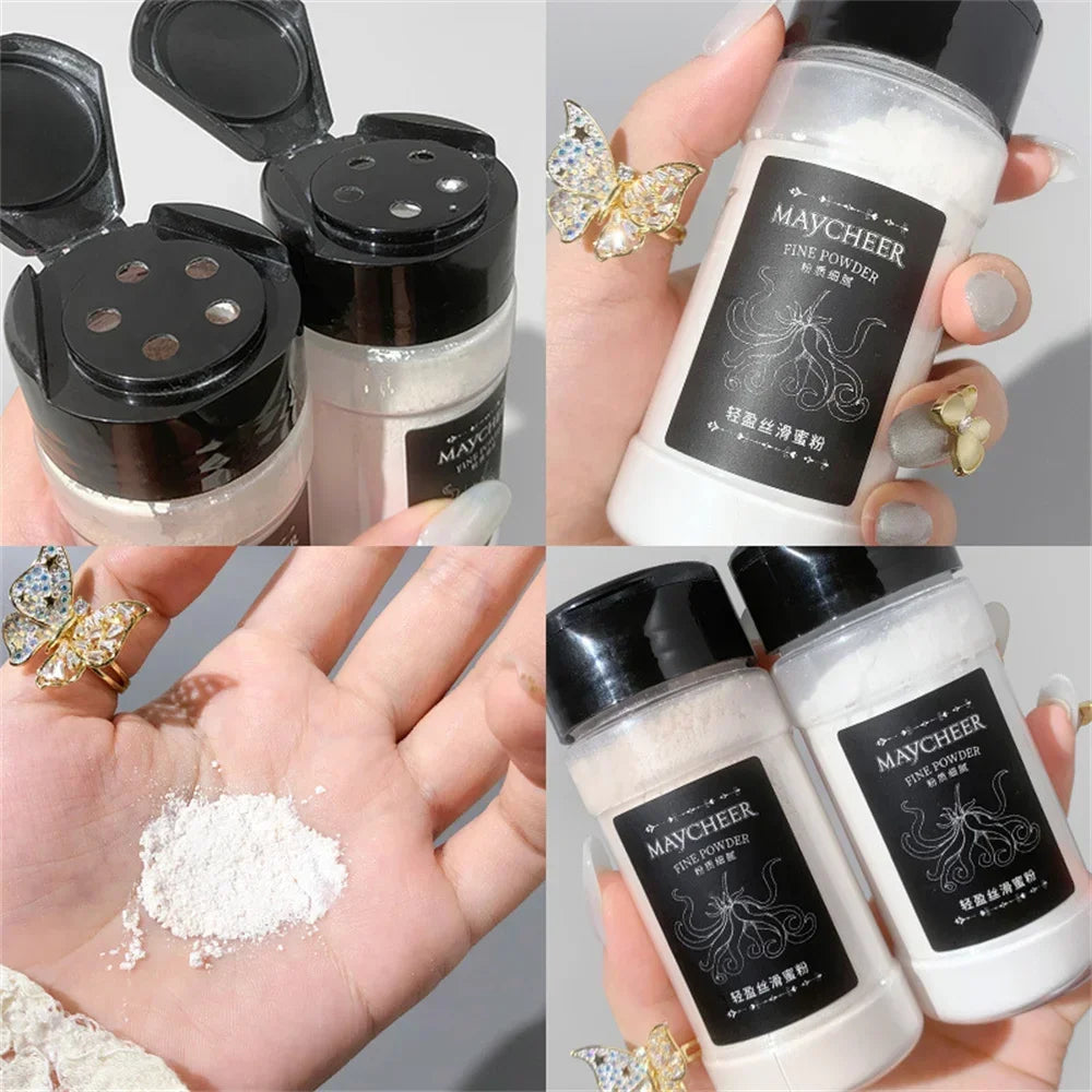 Powder Natural Lasting Pepper Powder Professional Oil-control Waterproof Matte Setting Powder Makeup