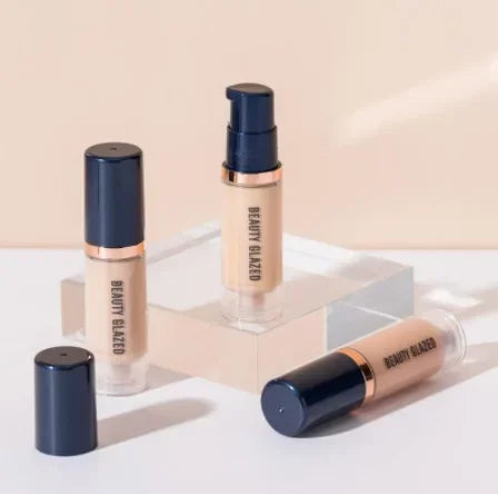 Waterproof Matte Liquid Foundation Cream Smooth Long Wear Oil-Control Face Foundation Full Coverage Concealer Contour Makeup