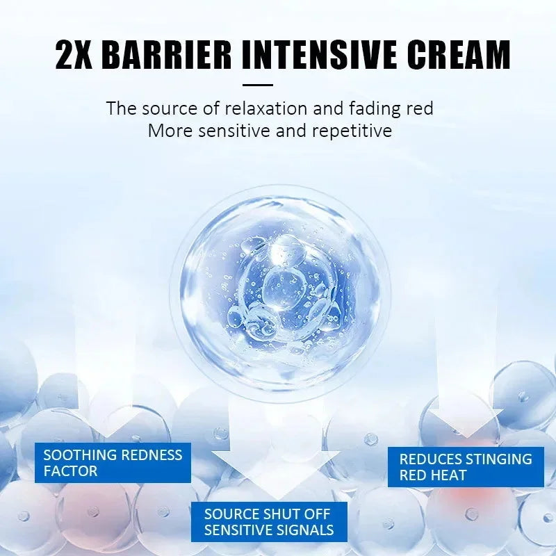 New Facial Redness Repair Cream Improve Rosacea Sooth Dry Sensitive Itchy Skin Repair Barrier Moisturize Lotion Korean Cosmetics