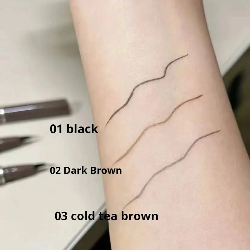 JUDYDOLL Super Fine Eyeliner Fine Brushwork Stain Free Waterproof Anti Shake Long Lasting Fast Drying Slim And Enlarged Eyes