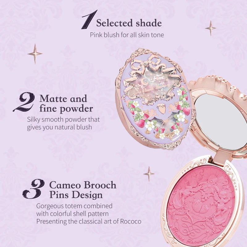 Flower Knows Strawberry Rococo Series Embossed Blush