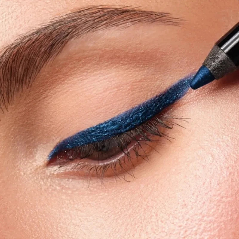 Eyeliner Pencil Colourful Pigment Waterproof Blue Black White Color Gel Eye Liner Pen Makeup Eye Beauty Cosmetics