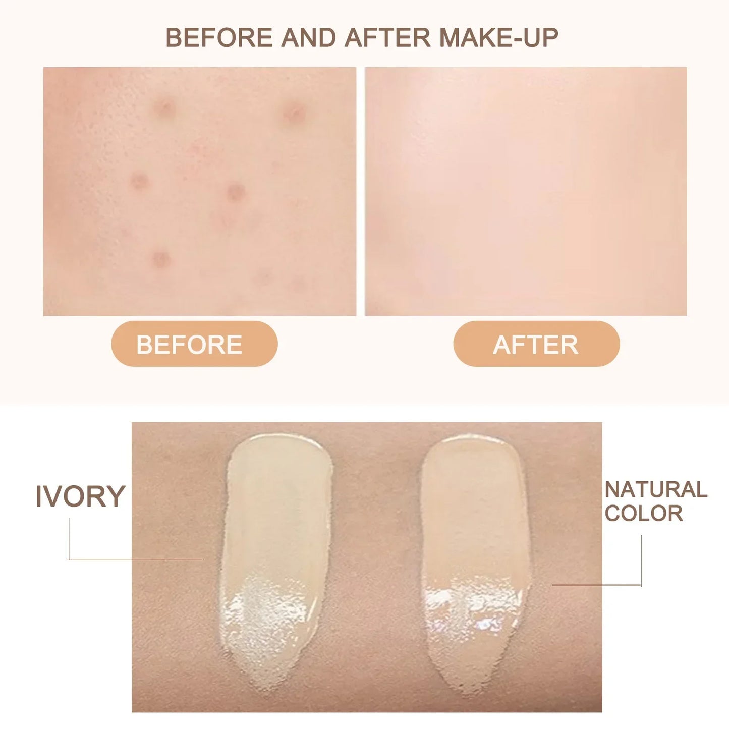 Foundation Mushroom Head Air Cushion CC Cream Face Concealer Moisturizing Waterproof Foundation Base Makeup