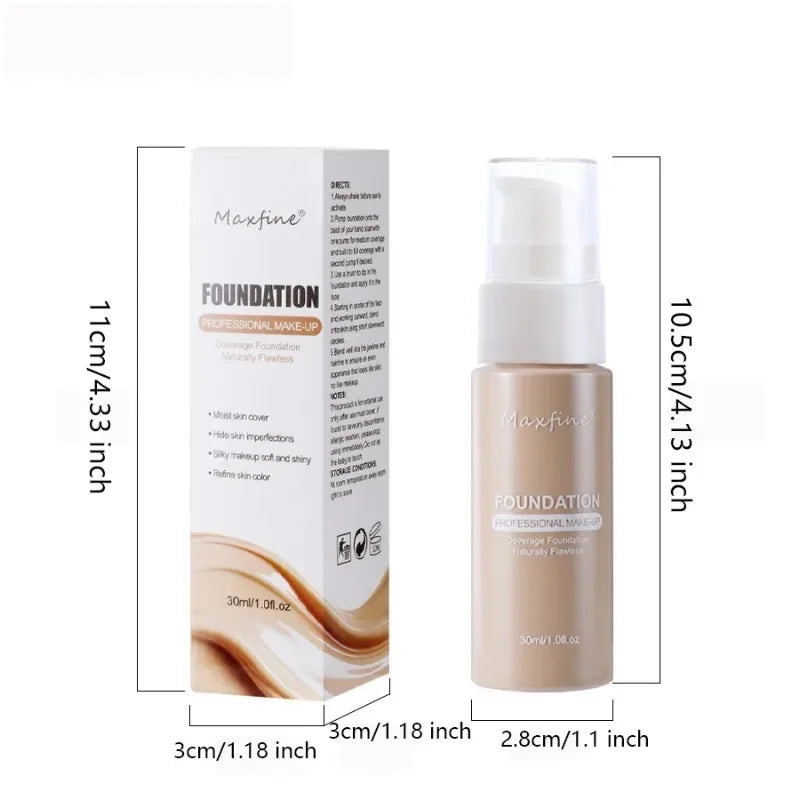 Foundation Cream Oil-Control BB Cream Matte Base Brightening Concealer Lasting Full Coverage