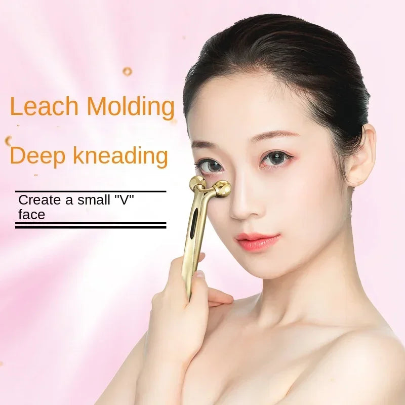 Micro-current Roller Massager Eye Massager Facial massage Roller Body Slimming Face Lifting Anti-aging Skin Tightening