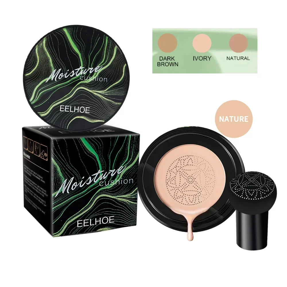 Foundation Mushroom Head Air Cushion CC Cream Face Concealer Moisturizing Waterproof Foundation Base Makeup