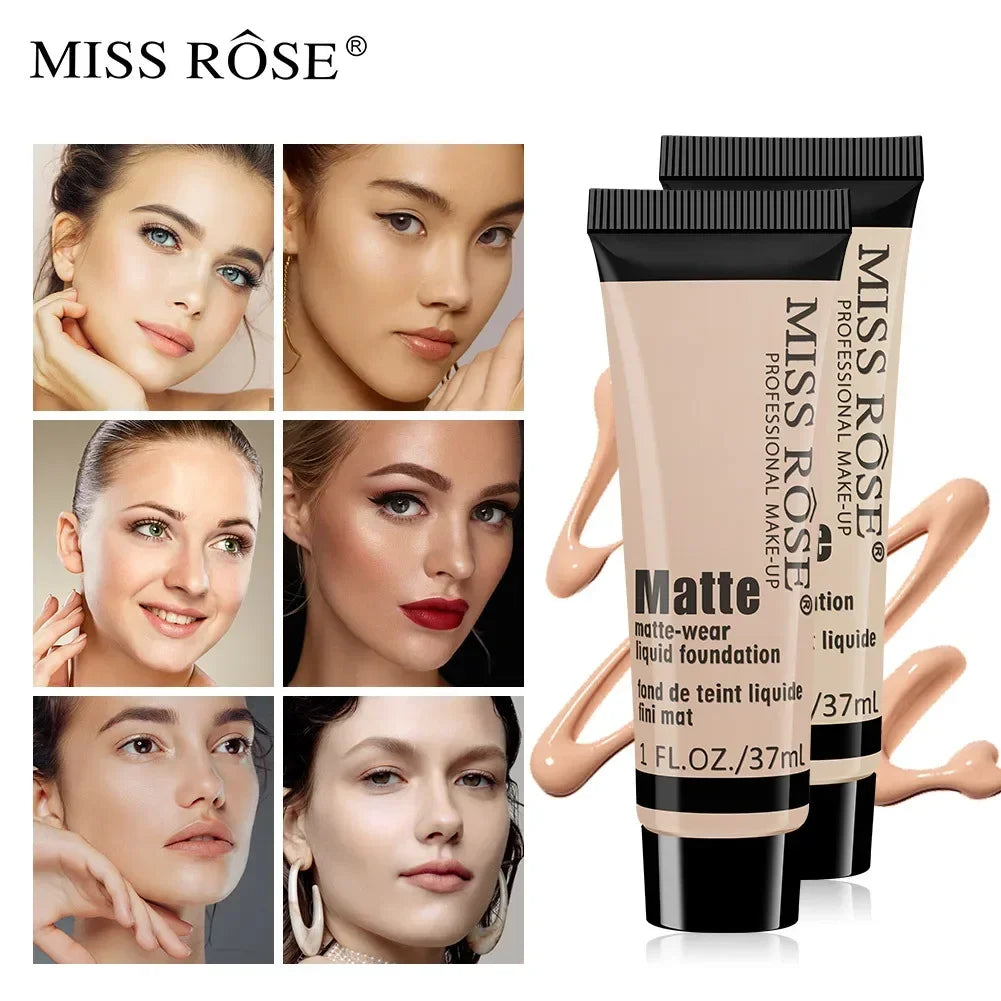 Miss Rose  Natural Nude Matte Foundation