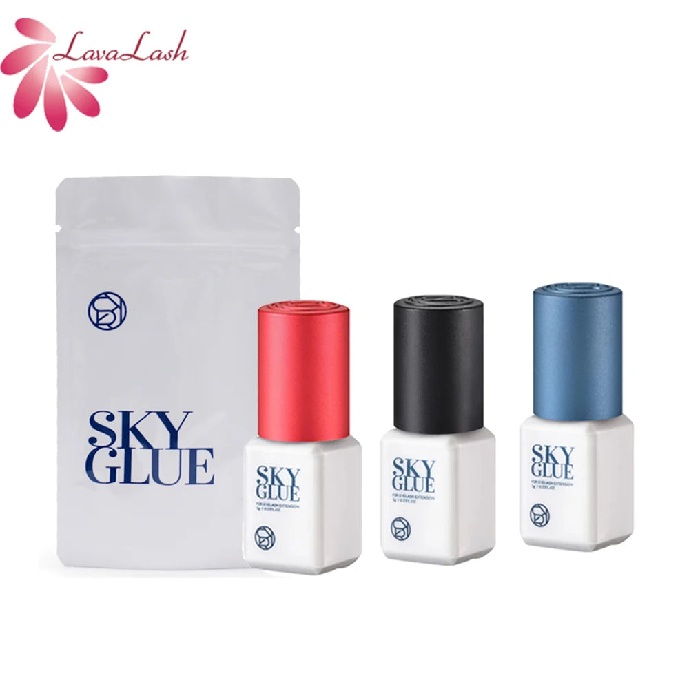 5g Korea Sky S+ Glue 1s Fast Dry Strong Eyelash Extension Glue Adhesive  Retention 6-7 Weeks No Irritation False Lash Glue