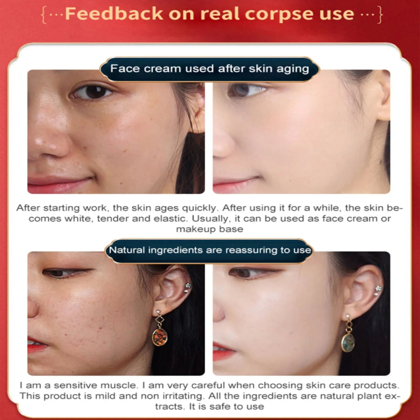 Dragon's Blood Face Cream Placenta Serum Rejuvenation Lift Firming Remove Wrinkle Anti-aging Skin Care Korean Cosmetics