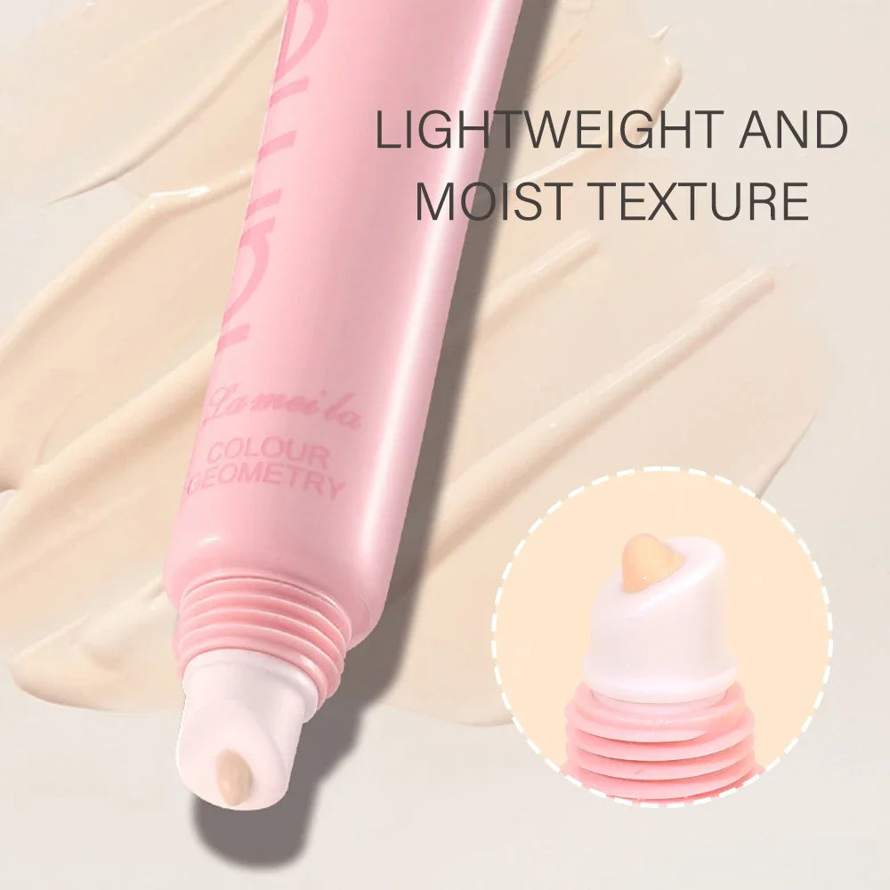 Waterproof BB Cream Liquid Concealer Matte Full Coverage Acne Scars Dark Circles Foundation Whitening Makeup