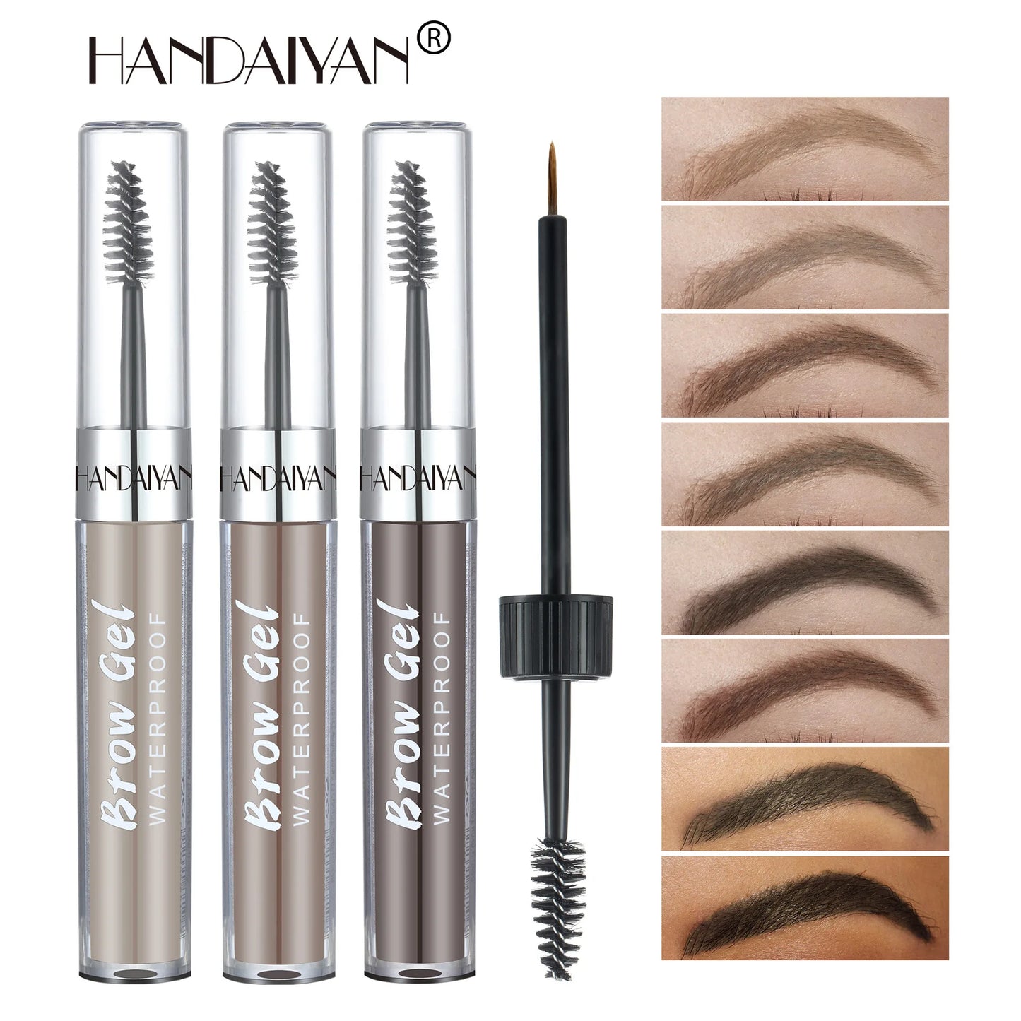 Eyebrows Gel Pen Eyebrow Cream Long Lasting Waterproof Tattoo Liquid Black Eye Brow Makeup Pencil