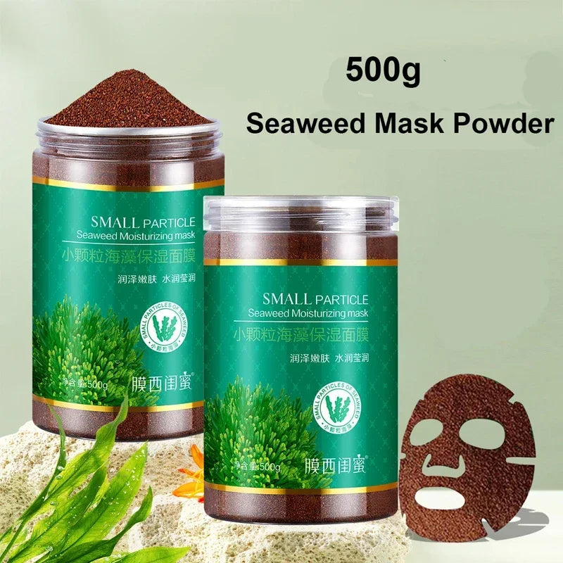 Milk Seaweed Jelly Mask Powder Small Particles Marine Algae Moisturizing Mask Mud Softening Skin Improving Roughness