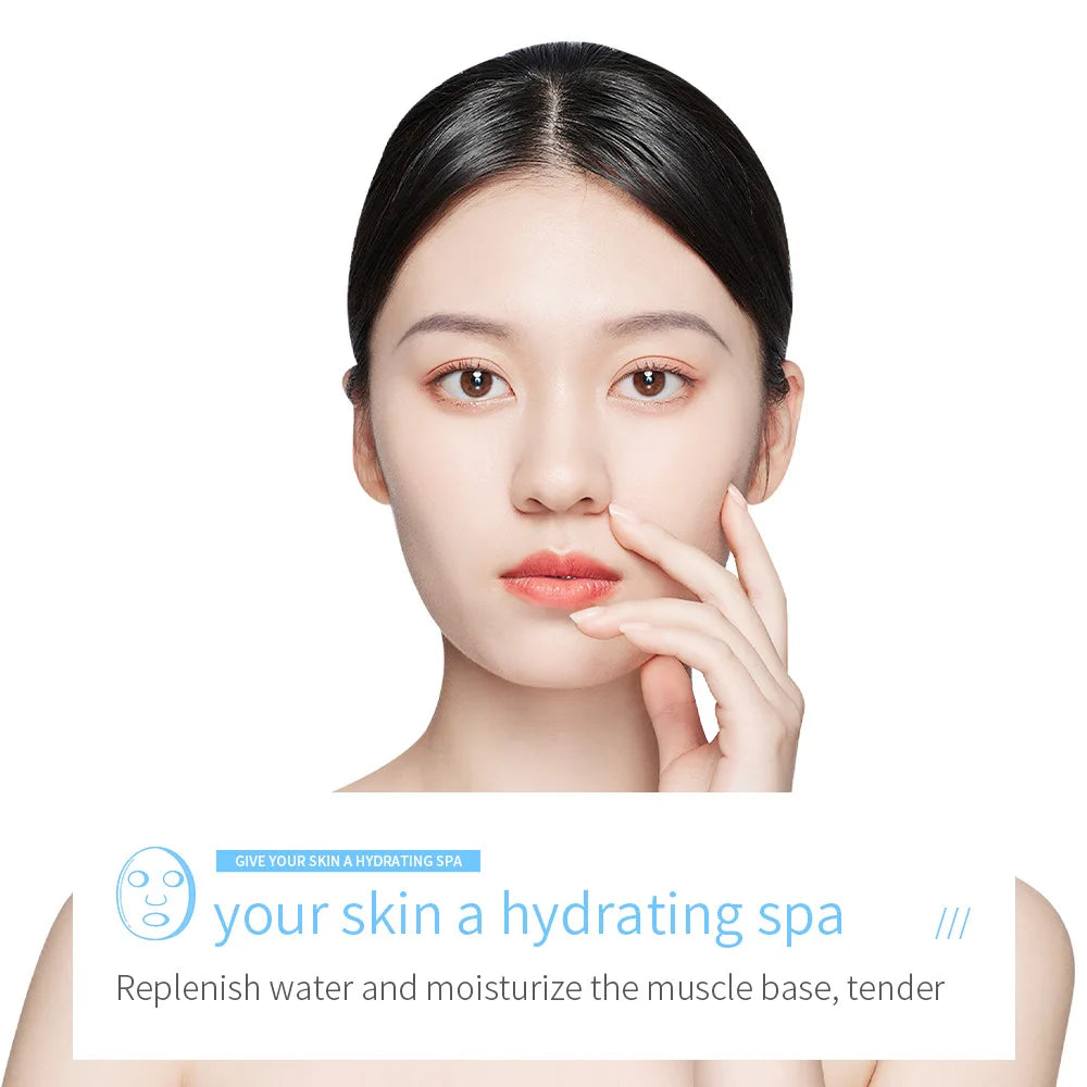 BIOAQUA Centella Collagen Face Mask VC Moisturizing Refreshing Sheet Masks Hyaluronic Acid  Facial Mask Skin Care Products