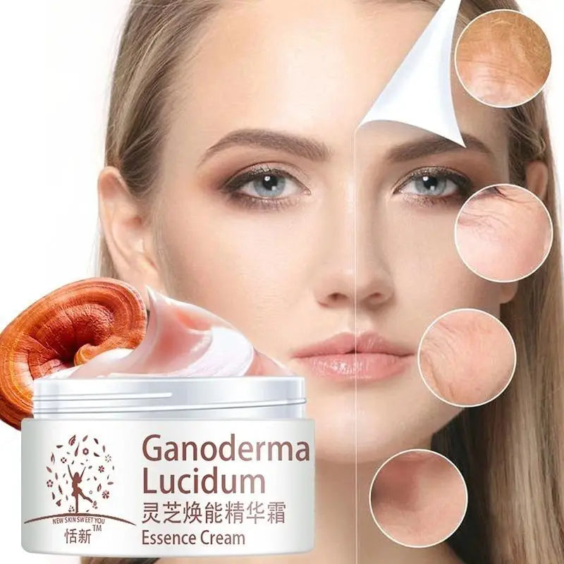 Ganoderma Face Cream Freckle Remove Repair Facial Moisturizing Brightening Cream Lucidum Anti-aging Cream