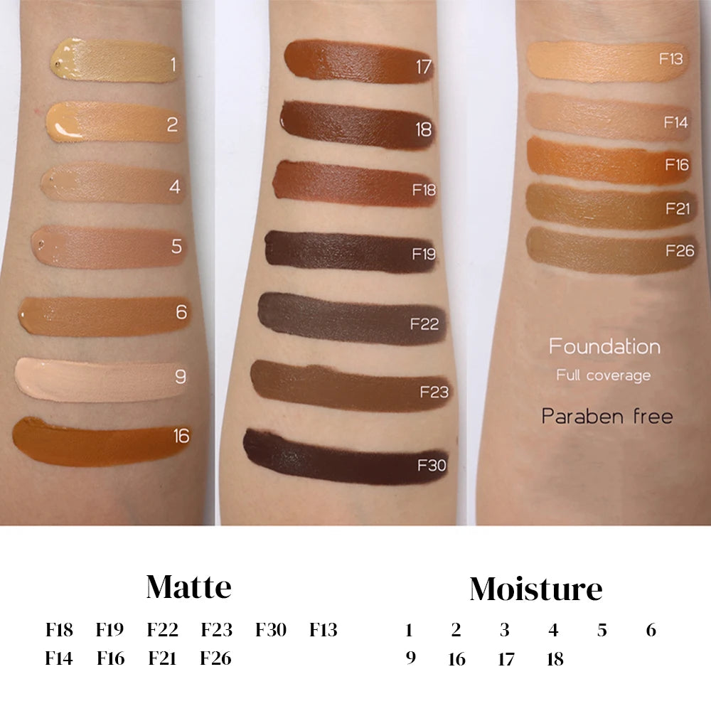 Foundation Base Mineral Touch Whitening Concealer Soft Matte Oil-Control Hot Deals Waterproof Make Up Tools