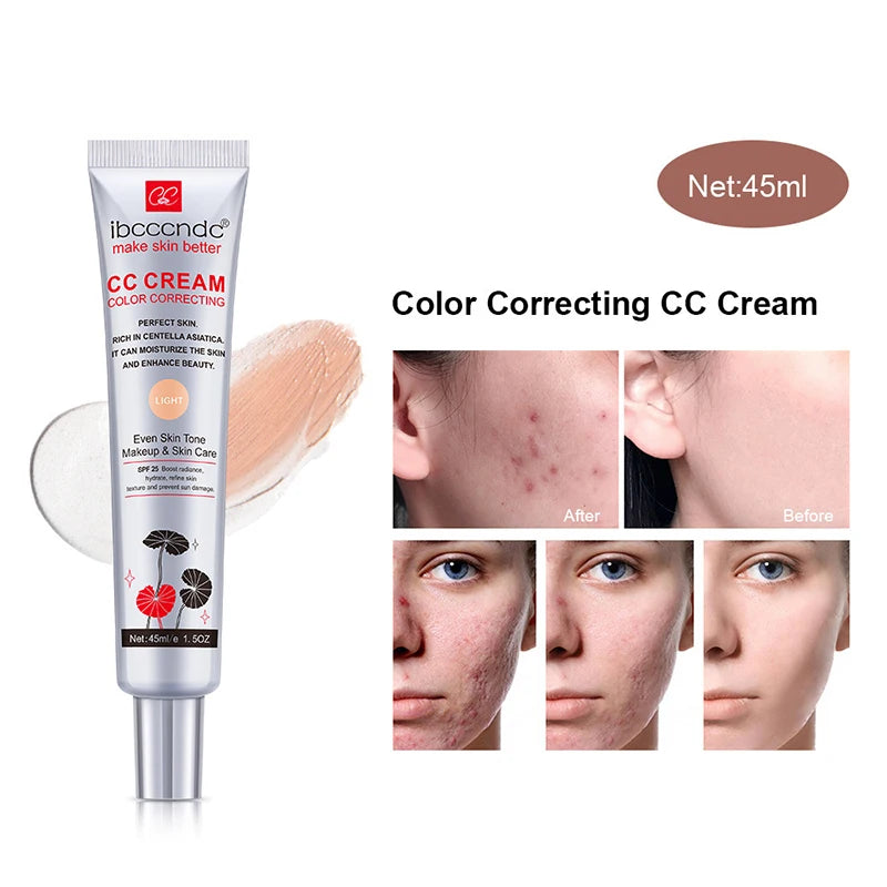 Foundation  Waterproof Long Lasting Invisible Pores Brighten bb Cream Korean Makeup