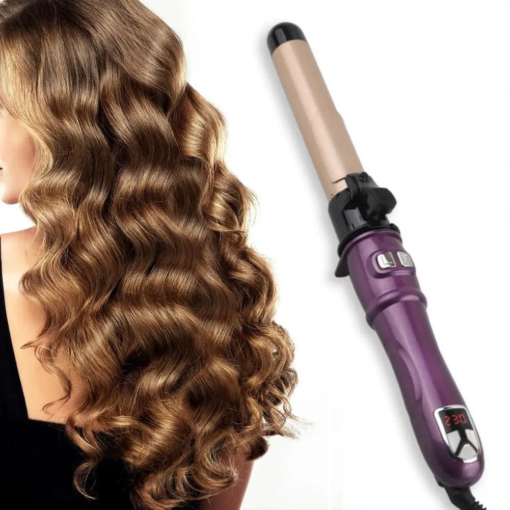 36.5cm Rotating Curling Iron Full Automatic Self Spinning Create Big Waves Curls Hair Curling Stick Women Beauty Accessories