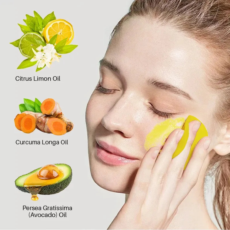 Turmeric Cleansing Pads Kojic Acid Cleansing Pads Helps Balance Skin Oil And Water Remove Excess Keratin From The Body'S Skin