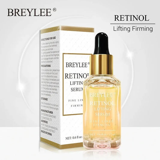 BREYLEE Retinol Anti-Aging Face Serum Collagen Remove Wrinkle Fade Fine Lines Repair Tighten Skin Firming Lift Essence Skin Care