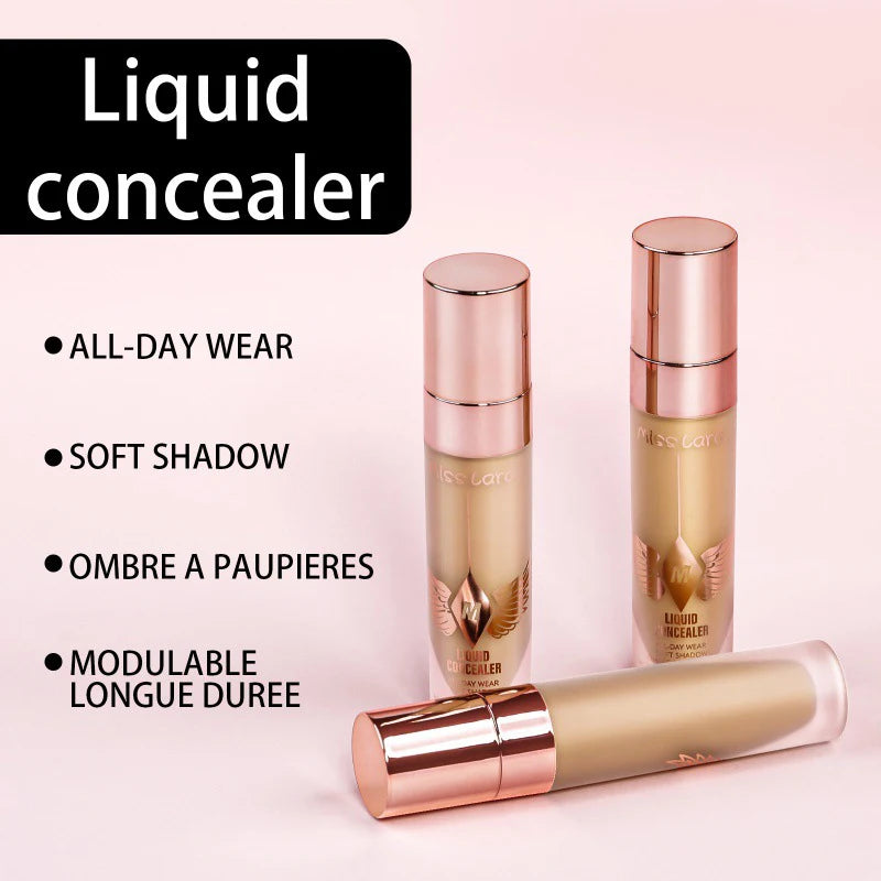 Silky Soft Corrector Concealer Full Coverage Waterproof Lasting Dark Circles Moisturizing Foundation Cream Base Makeup Cosmetics